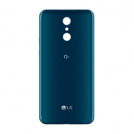 Tapa trasera color azul para LG Q7 2018