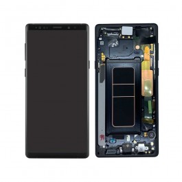 Pantalla completa LCD y táctil con Marco color Negro para Samsung Galaxy Note 9 N960