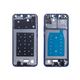 Marco frontal display color azul para Huawei P Smart Plus / Smart+