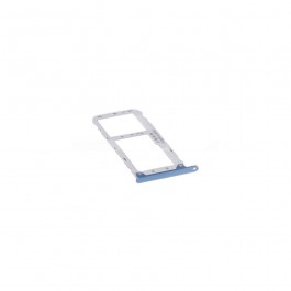 Bandeja porta tarjeta Sim y MicroSD color azul para Xiaomi Redmi Note 5 Pro