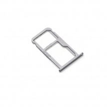 Bandeja porta Sim y MicroSD color silver para Huawei Mate 9