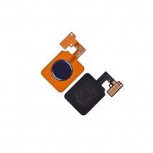 Flex lector huella Touch ID color Negro para LG V40 ThinQ