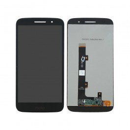 Pantalla completa LCD y táctil color negro para Motorola Moto M XT1662