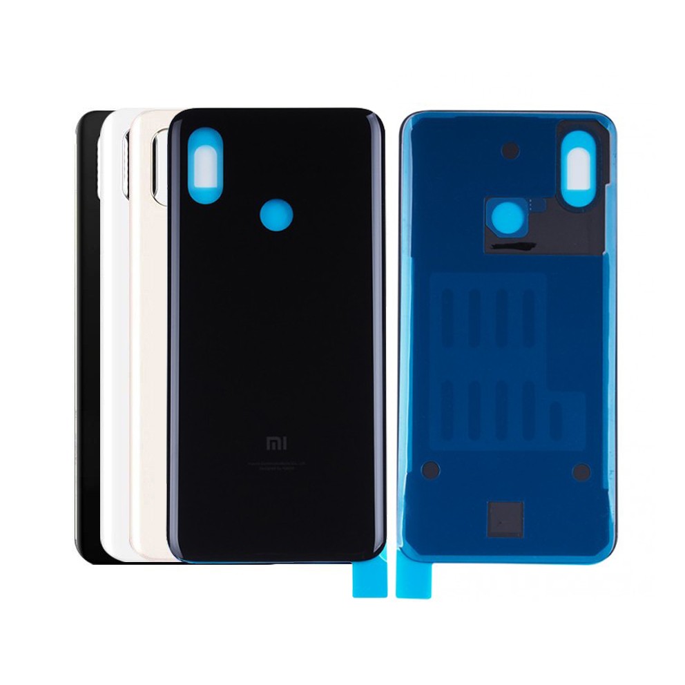 Para Xiaomi Mi 8 2018 trasera Batería Cubierta Con Adhesivo Azul