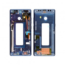 Marco frontal display color azul para Samsung Galaxy Note 8 N950F