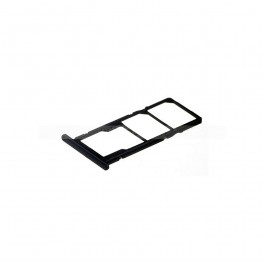 Bandeja porta tarjeta Sim y MicroSD color negro para Huawei Honor 8C / Honor Play 8C