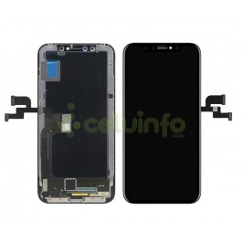 Pantalla completa LCD y táctil color negro para iPhone X (remanufacturada)