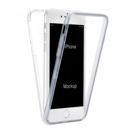 Funda TPU silicona transparente 360º para iPhone 7Plus