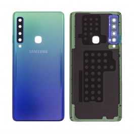 Tapa trasera color azul con cristal lente para Samsung Galaxy A9 2018 (A920)