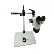 Microscopio 7-45X aumentos con soporte de brazo y luz LED