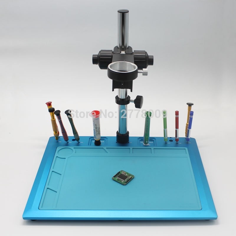 patrón Limpia el cuarto a nombre de Base soporte metálico para microscopio con alfombrilla magnética - Celuinfo