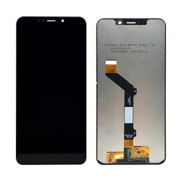 Pantalla LCD y táctil color negro para Motorola One / P30 Play