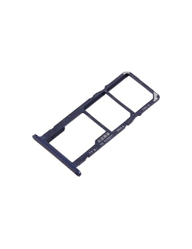 Bandeja porta Sim y MicroSD color azul para Huawei Y5 2018 / Y5 Prime 2018