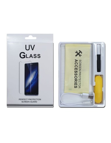 Protector UV Cristal Templado Samsung S7 Edge S8 S8 Plus S9 S9 Plus Note 8 Note 9 - elige modelo