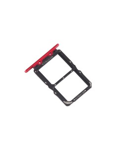Bandeja porta tarjeta Sim y MicroSD color rojo para Huawei Honor View 20 / Honor V20
