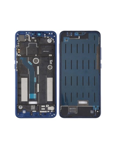 Marco frontal display color azul para Xiaomi Mi 8 Lite / Mi8 Lite
