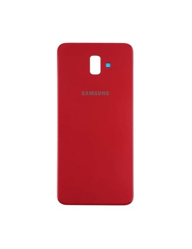 Tapa trasera color rojo para Samsung Galaxy J6 Plus J610
