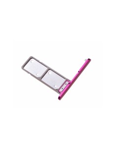 Bandeja porta Sim y MicroSD color rosa para Sony Xperia XA1 Plus
