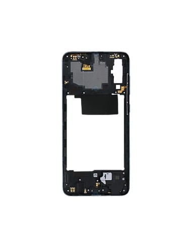 Marco frontal display color negro para Samsung Galaxy A70 (A705F)