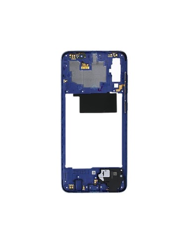 Marco frontal display color azul para Samsung Galaxy A70 (A705F)