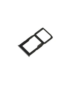 Bandeja porta tarjeta Sim y MicroSD color negro para Huawei P30 Lite