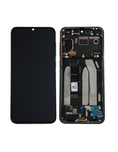 Pantalla completa LCD y táctil con marco color negro para Xiaomi Mi 9 SE / Mi9 SE