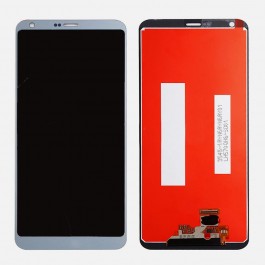 Pantalla completa LCD y táctil color silver para LG G6 / H870