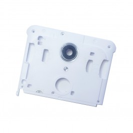 Carcasa intermedia blanca con cristal lente cámara Wiko U Pulse Lite (swap)