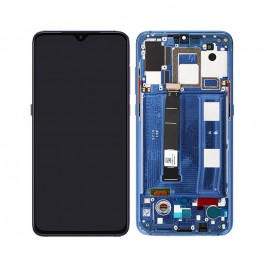 Pantalla completa ORIGINAL con Marco Azul para Xiaomi Mi 9 / Mi9
