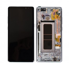 Pantalla ORIGINAL Service Pack completa color Silver para Samsung Galaxy Note 8 N950F