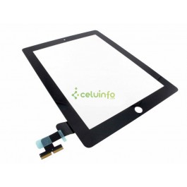 Tactil sin boton color negro iPad 2