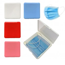 Caja bolsillo almacenamiento higiénico anti-polvo para mascarillas