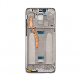 Marco frontal display color blanco para Xiaomi Redmi Note 8 Pro (swap)
