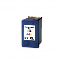 Cartucho Tinta compatible HP 22XL Tricolor para impresoras HP