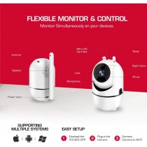 Cámara IP Y13G Vigilancia Seguridad Wifi visión nocturna - NW-QTQ60 2