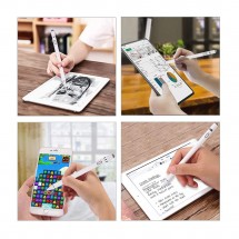 Lápiz óptico Stylus precisión para pantalla táctil móvil tablet portátil Recargable USB 2