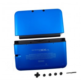 Carcasa color azul con botones para Nintendo 3DS XL