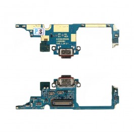 Placa conector de carga con flex micrófono para LG Q92 5G