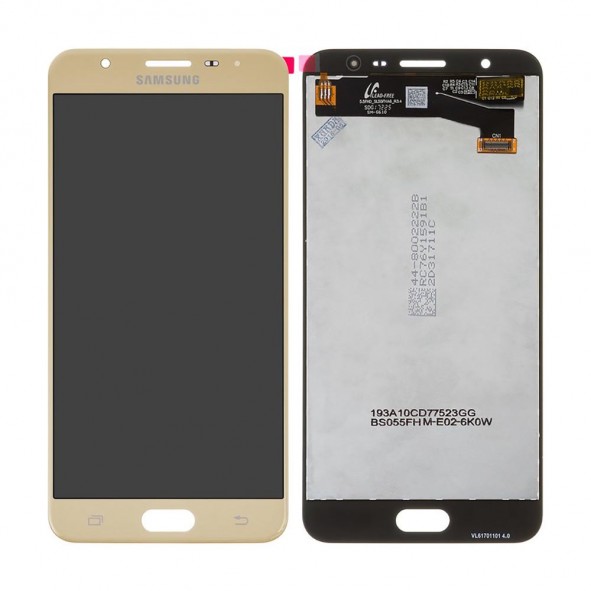 Destruir desinfectar Armonía Pantalla completa Original para Samsung Galaxy J7 Prime G610 Dorada (SIN  LOGO) - Celuinfo