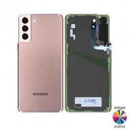Tapa con Cristal Cámara y Adhesivo para Samsung Galaxy S21 Plus G996F