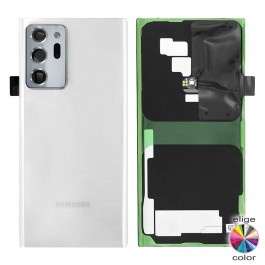 Tapa con Cristal Cámara y Adhesivo para Samsung Note 20 Ultra 5G N986