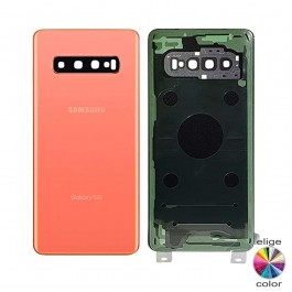 Tapa con Cristal Cámara y Adhesivo para Samsung Galaxy S10 G973F
