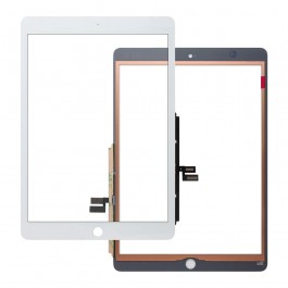 Cristal táctil color blanco para iPad 7 iPad 8 iPad 9 Generación 10.2" A2198 A2602 A2605 A2429