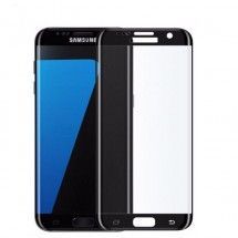 Protector Cristal Templado Samsung Galaxy S7 Edge Negro