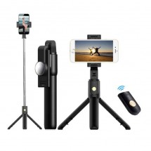 Palo Selfie Trípode extensible hasta 70cm Bluetooth inalámbrico 