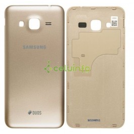 Tapa bateria dorada para Samsung Galaxy J3 J320 (2016)