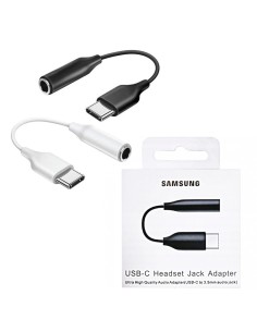 Cable adaptador Original Samsung audio USB C a Jack 3.5mm