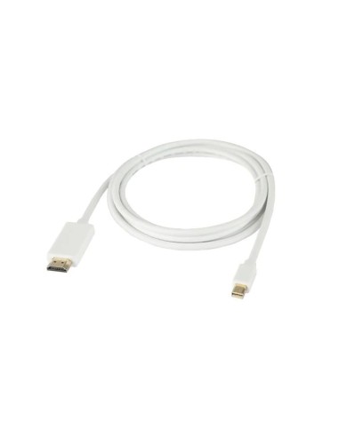Cable Adaptador Convertidor vídeo Mini DisplayPort a HDMI 1.8m - ref. AC006
