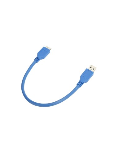 Cable USB 3.0 macho a MicroUSB 3.0 macho longitud 30cm