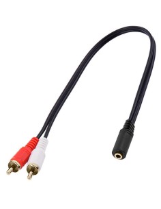 Cable auxiliar adaptador conversor Jack audio 3.5mm a RCA macho